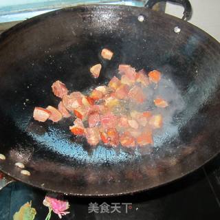 青椒腊鸡腿的做法步骤：4
