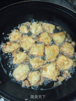 酥炸茄盒的做法步骤:8