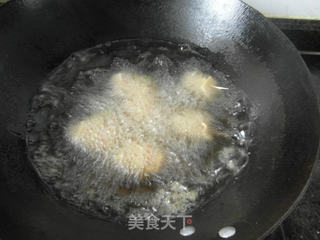 鸡腿薯泥牙签肉的做法步骤:11