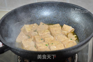 红烧豆腐的做法步骤:6