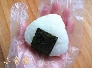 纯手工的日式饭团的做法步骤:6
