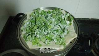 清爽蒸菜的做法步骤:3
