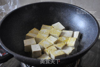 红烧豆腐的做法步骤:4