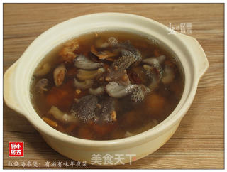 红烧海参煲:有滋有味年夜菜的做法步骤:17