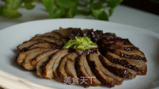 蜜汁烤鸭胸的做法步骤:7