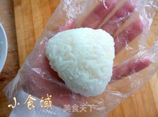 纯手工的日式饭团的做法步骤:5