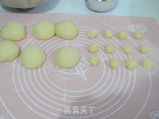 椰蓉奶黄馅花脸熊面包的做法步骤:7