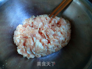 榨菜肉饼的做法步骤:2