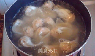 菰米鲜肉云吞的做法步骤:9
