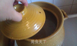 菰米瑶柱虾干粥的做法步骤:7