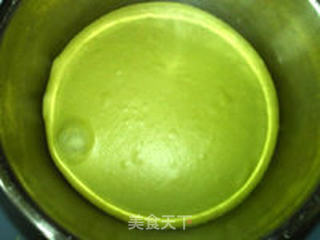 抹茶红豆面包的做法步骤:9