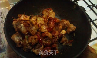 大盘鸡的做法步骤:8