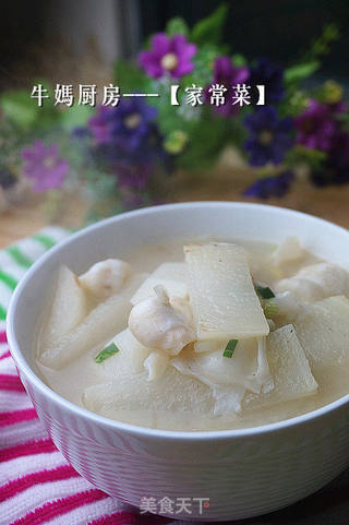 鱼鳔萝卜汤的做法步骤:8