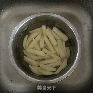 黑椒栅栏牛肉的做法步骤：3