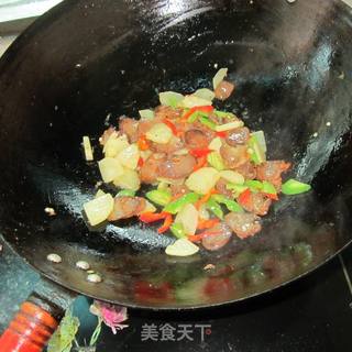 腊肠土豆片的做法步骤：9