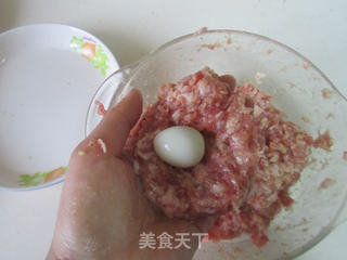 四喜丸子的做法步骤:4