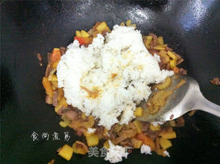 黑椒牛肉芝士焗饭的做法步骤:8