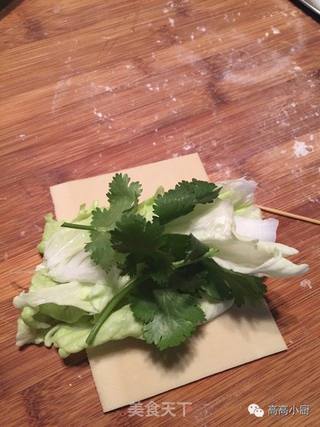 健康卷起来——高汤蔬菜卷的做法步骤:5