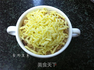 黑椒牛肉芝士焗饭的做法步骤:12