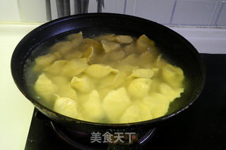 萝卜猪肉蛤蜊水饺的做法步骤:15