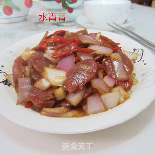 香肠洋葱丁的做法步骤：10
