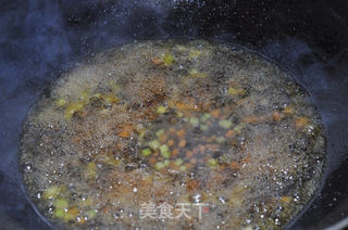 鲜虾黄金盏的做法步骤:11