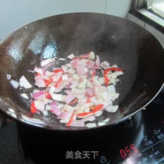 香肠洋葱丁的做法步骤：6