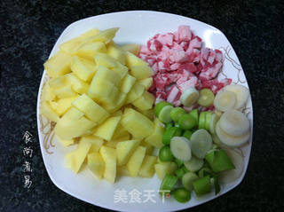 土豆焖饭的做法步骤:2