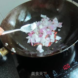 香肠洋葱丁的做法步骤：5