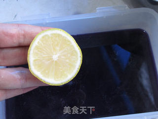 胭脂柠檬藕的做法步骤:5