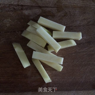 黑椒栅栏牛肉的做法步骤：2