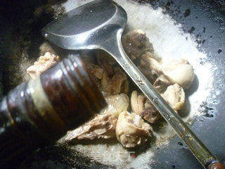 梅干菜大豆蛋白烧鸡腿的做法步骤:5