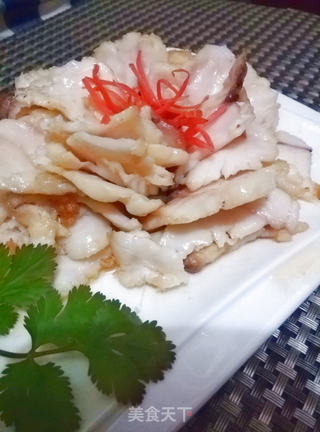 牡丹鱼片。。划油版的做法步骤:5