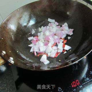 香肠洋葱丁的做法步骤：4