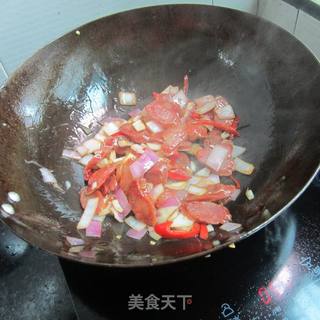 香肠洋葱丁的做法步骤：9