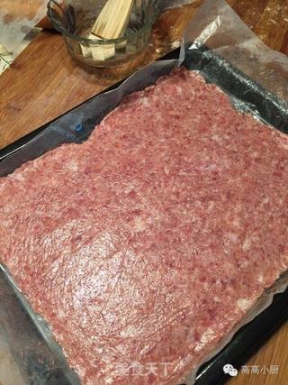 休闲小食---蜜汁肉脯的做法步骤：4