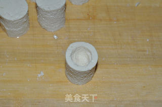 鲜虾黄金盏的做法步骤:5