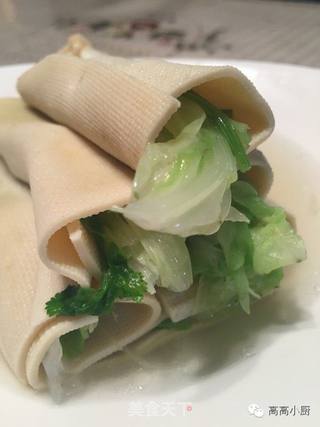 健康卷起来——高汤蔬菜卷的做法步骤:7