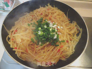 超级下饭菜—酸辣土豆丝的做法步骤:11