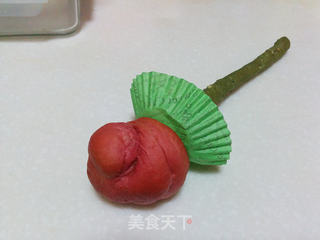 【玫瑰面包花】的做法步骤:31