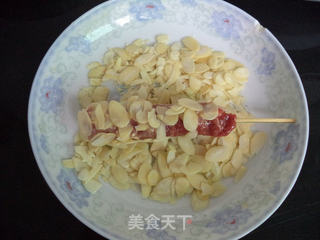 炸牛肉杏仁的做法步骤:14