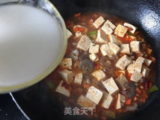 海参烧豆腐的做法步骤:12