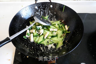 小炒牛骨髓的做法步骤:9