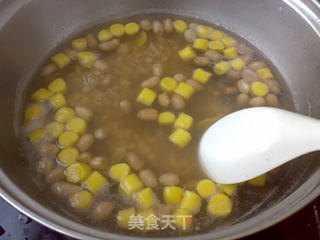 花生薏米薯圆糖水的做法步骤:7