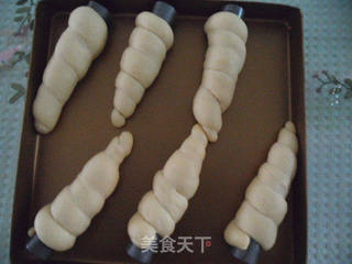 可可螺旋面包的做法步骤:10