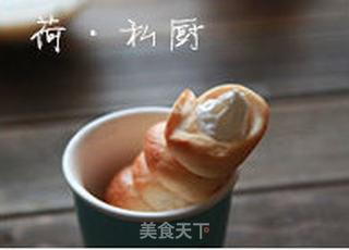 螺旋面包奶油卷的做法步骤:6
