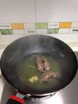 白切猪心的做法步骤:4