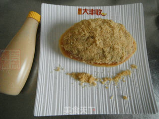 照烧沙拉肉松面包的做法步骤:13