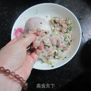 小肚肉卷的做法步骤：4