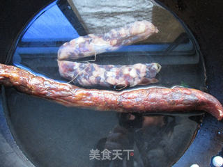 双味煲仔饭的做法步骤:2